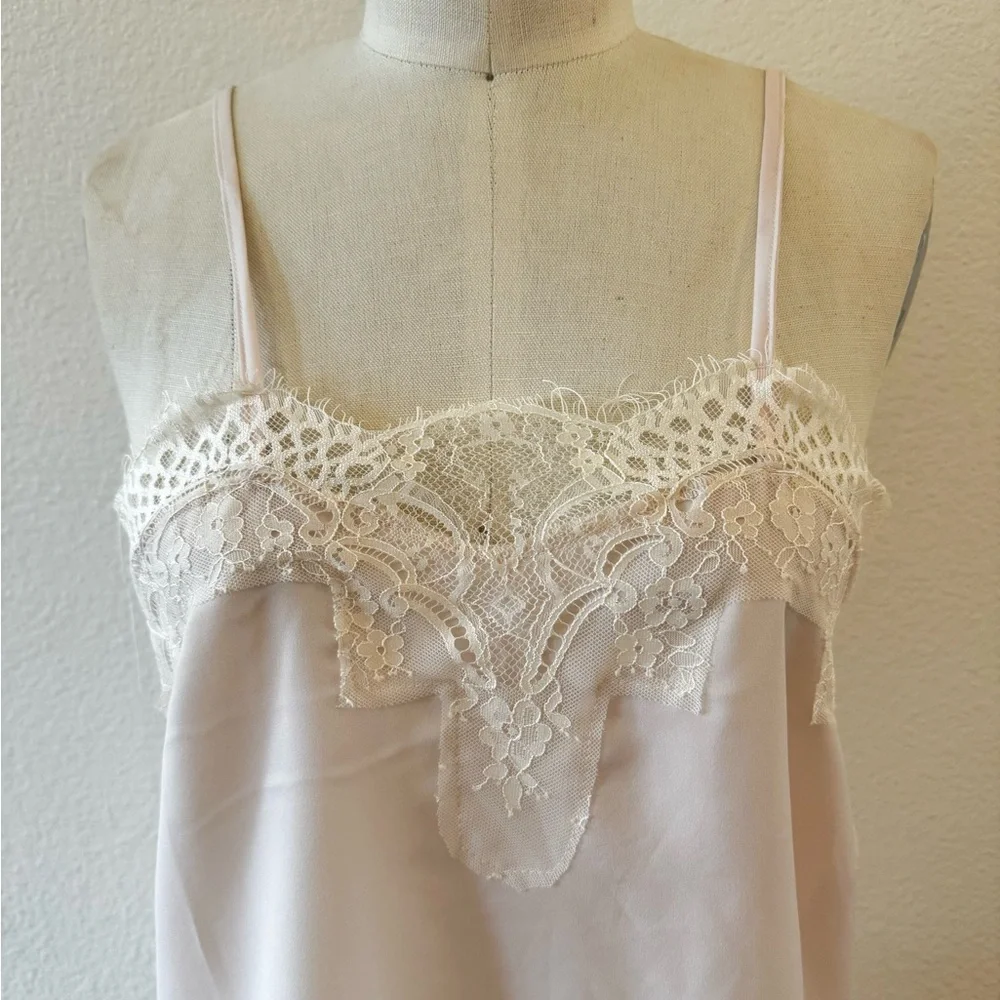 Lulu’s Light Blush Pink Camisole w/Lace Detail - Picture 2 of 9